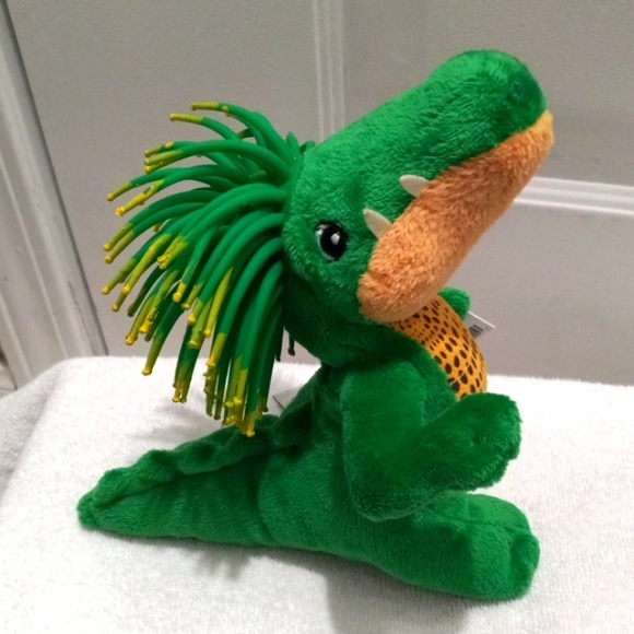 Zombie Zone Green Alligator with Afro - Picture 4 of 7